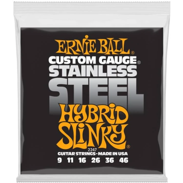 Ernie Ball 2247 Stainless Steel Hybrid Slinky